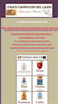 Mobile Screenshot of cappuccinilazio.com
